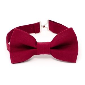 Maroon Boys Bow Tie for Babies or Toddlers
